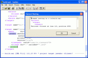 Enhanced XML and HTML modes.